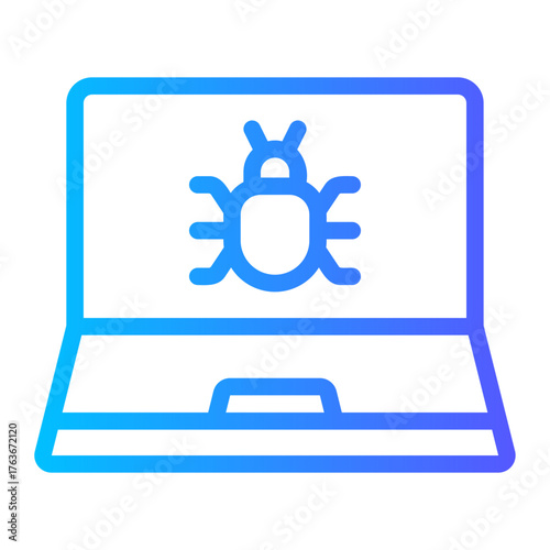 malware gradient icon