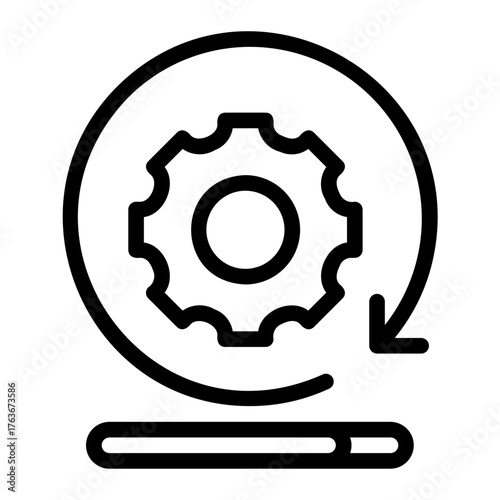 project status line icon