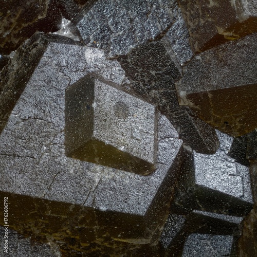 Macro almandine garnet from Dalnegorsk deposit, Russia — sharp hexahedral symmetry of cubic system. Perfect for mineralogy, collections and scientific study