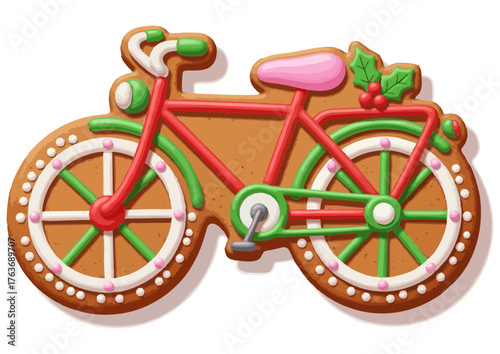 Black silhouette of a bicycle on white background for transportation and cycling concept