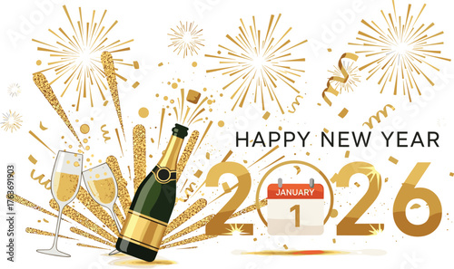 Abstract illustration of an anvil with cheetah print on top element