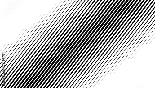 Black and white smooth transition pattern with lines effect for sporty and modern background. Fully editable vector element. Vector Format Illustration 