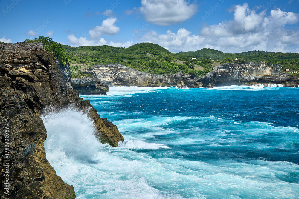 Obraz premium Broken beach. Nusa Penida, Bali