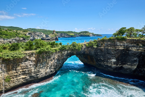 Broken beach. Nusa Penida, Bali