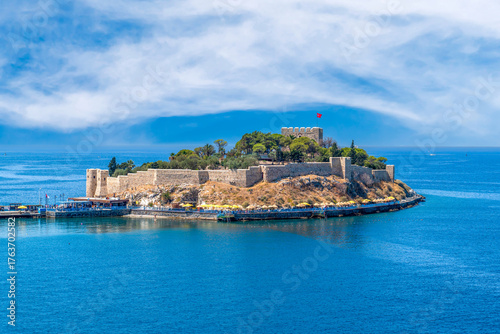 Pigeon Island (Güvercinada) Fortress, Kusadası, Aydin, Turkey