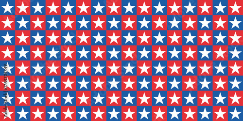 American pattern. USA seamless pattern 