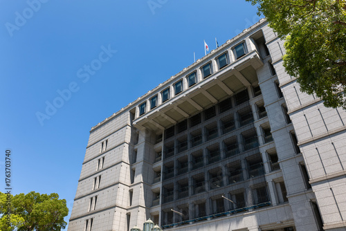 大阪市役所本庁舎（2025年8月撮影）