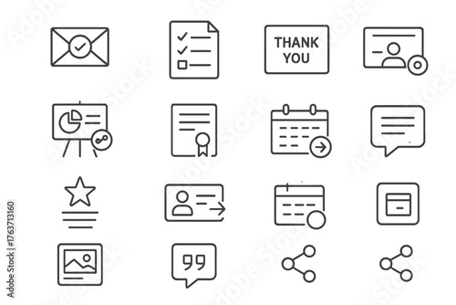 After card button presentation social conference share icons you export vector next