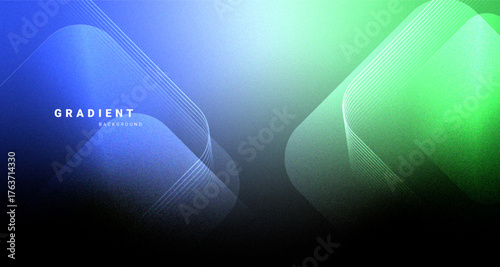 Abstract blurred gradient background with smooth geometric lines.