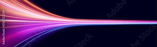 Sparkling lines flash across a digital background, suggesting speed, impact, and modern design. The composition is clean and futuristic. Perfect for innovation themes.