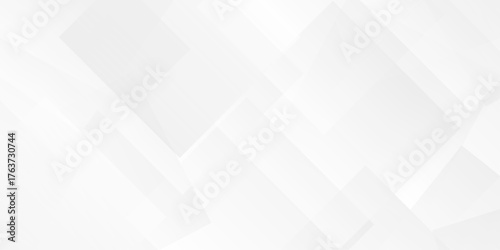 Vector tech gradient white, gray creative triangle geometric technology space rectangle randomly arranged white lines transparent background. luxury web overlap presentation design.	
