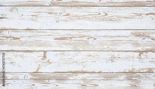 Wallpaper Mural Distressed white wood background showing aged texture and weathered paint ideal for rustic designs and product mockups Torontodigital.ca