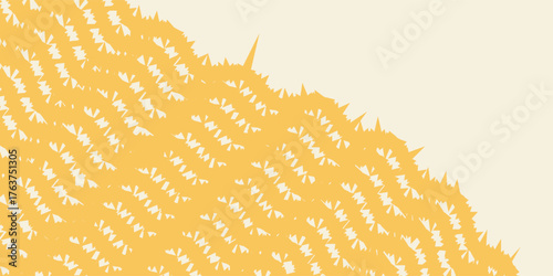Abstract yellow and white chevron zigzag seamless pattern. Modern geometric background for fabric, wallpaper, wrapping paper, branding, digital design. Bright and stylish texture for creative projects