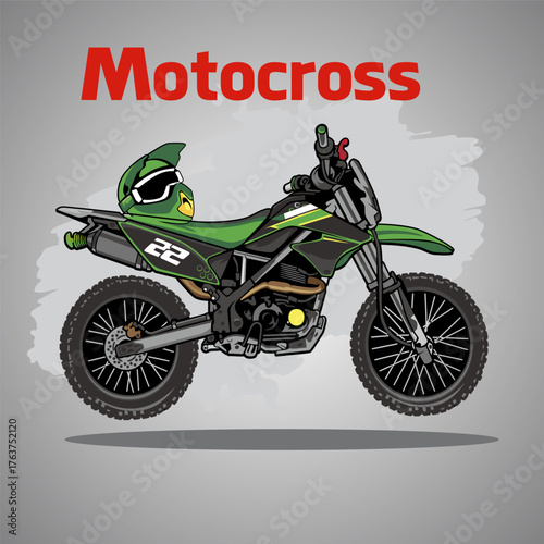 elegant green color cross mot...