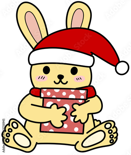 christmas rabbit