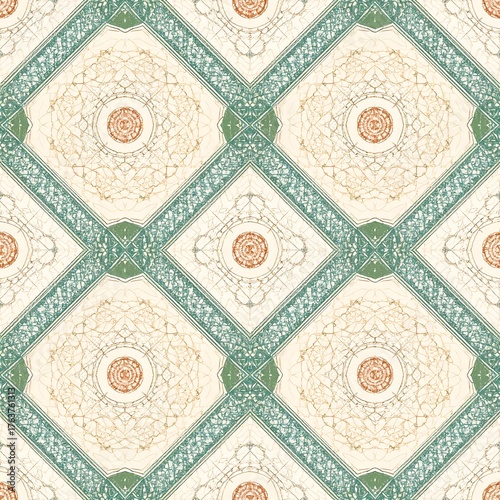 Ornate geometric pattern