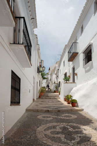 Frigiliana a typical white washed Spanish village, with the old quarter made up of narrow, winding, cobblestone streets that are well worth exploring