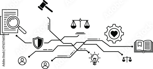 Vector art of fairness, accountability, and transparency in design