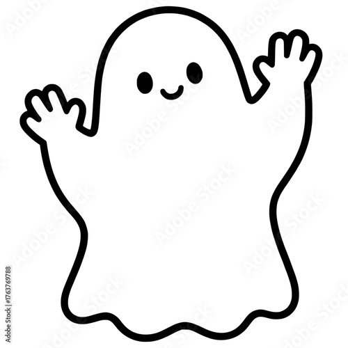 ghost cartoon character