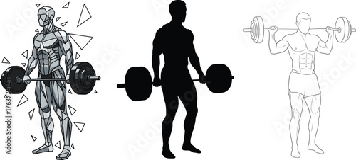 Person lifting weights