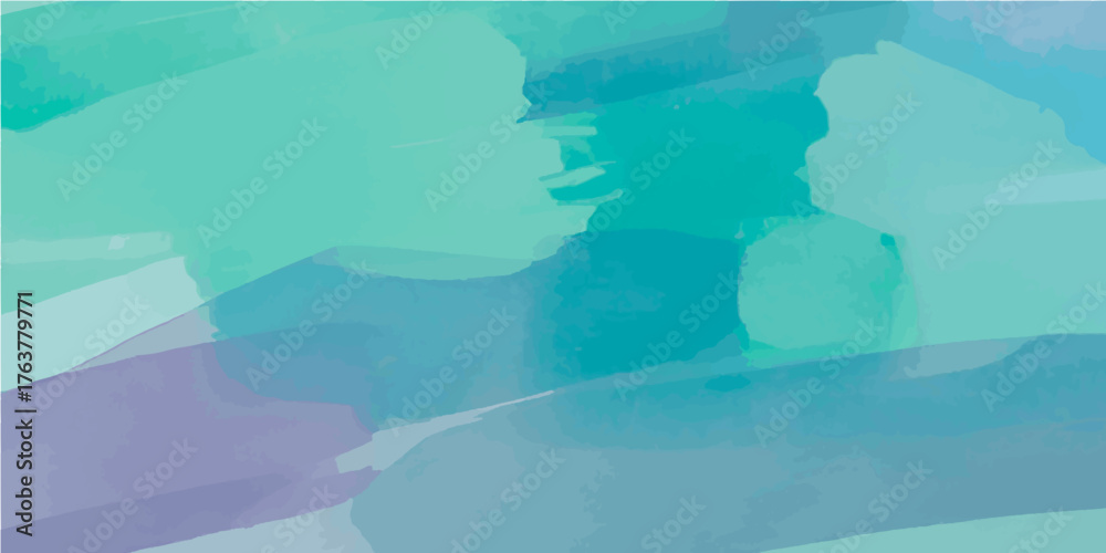 Fototapeta premium An abstract watercolor background with overlapping brushstrokes and a vibrant, layered color palette.