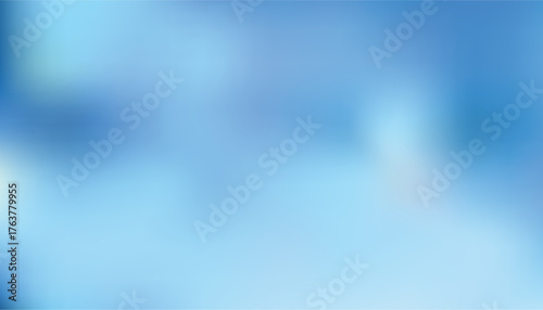 Abstract light blue blurred gradient background with soft bokeh and smooth vignette; clean minimal backdrop for banners, web headers, corporate, technology, healthcare and wellness