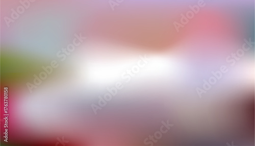 Abstract pastel blurred gradient with soft white center glow in pink, mauve and lavender; clean minimal background for beauty, wedding, branding, social media banners and headers