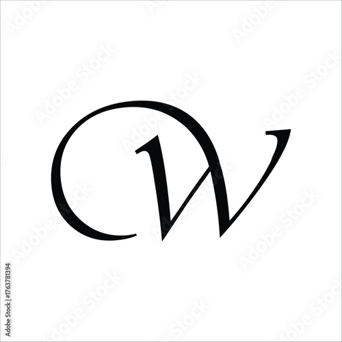   WV letter background vector design, WV logo design.