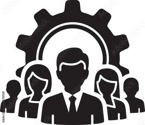 Group of people  organisation management human recourse 