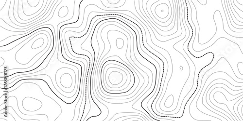 abstract wavy background. topographic contour background. Topography background. Vector banner. T