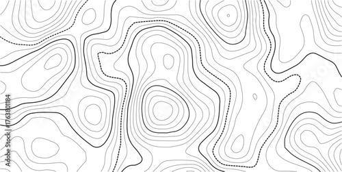 abstract wavy background. topographic contour background. Topography background. Vector banner. T