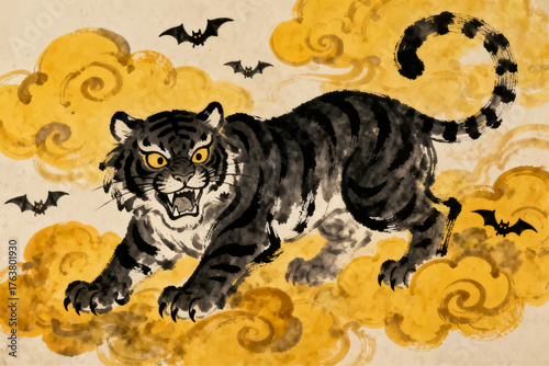 Korean Folk Horror Tiger