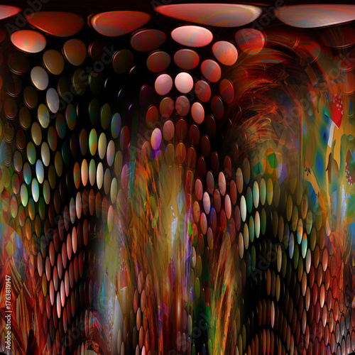 abstract fractal background