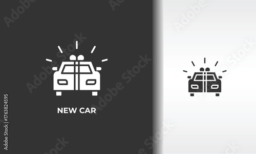 New Car Vector, Icon Or Logo Sign Isolated Symbol Illustration