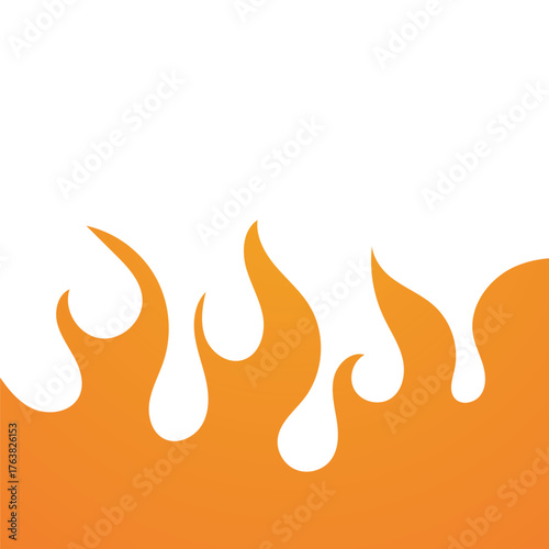 Fire flame background vector illustration design