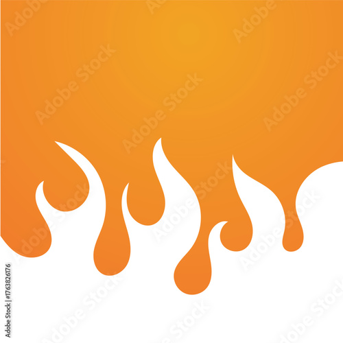 Fire flame background vector illustration design