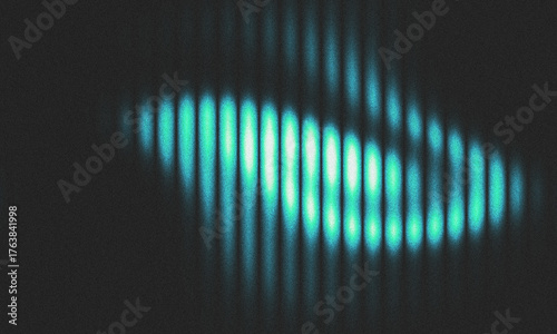 A mesmerizing interference pattern of light waves, showcasing the waveparticle duality of nature and the intricate dance of photons in a controlled environment