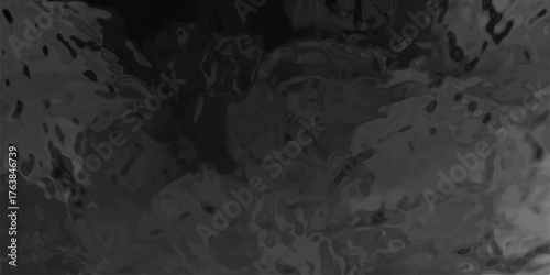 A dark, abstract background with fluid, organic shapes and a glossy, wet appearance, resembling oil on water or dark liquid for mysterious or moody visuals