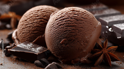Chocolate ice cream