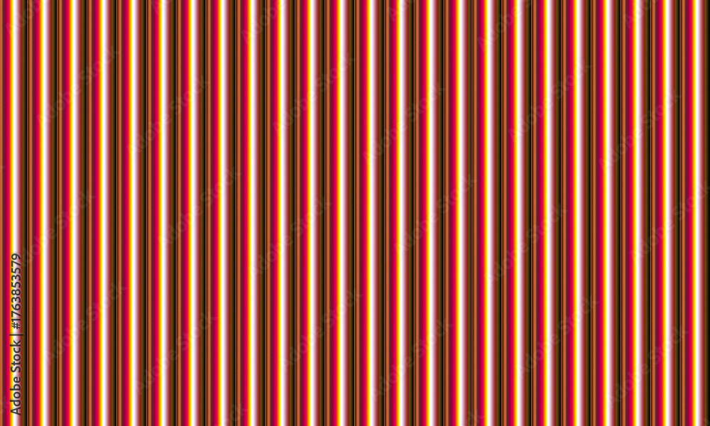Obraz premium An array of vertical stripes in varying shades of red and brown, creating a textured and visually interesting pattern with a sense of warmth and depth
