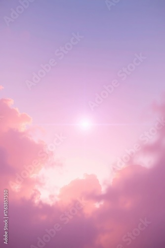 blue sky with clouds