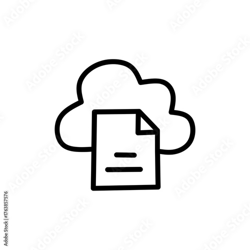 Analytics Icon Hand Drawn