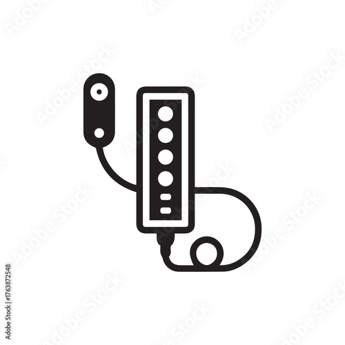 Vertical Remote Style Controller 