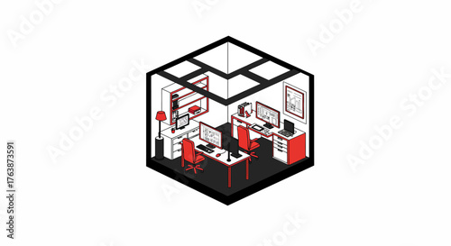 Seamless Integration: Architectural Blueprint for the Connected Hybrid Workplace Structure