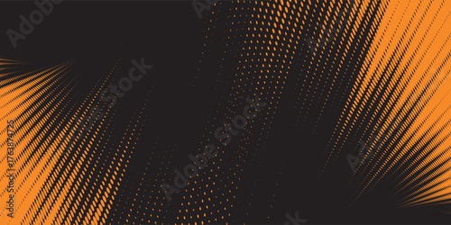 orange black brush car sticker wrap pattern banner abstract sporty lines black orange color combination grunge brush pattern design
