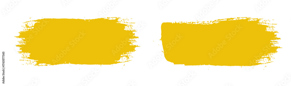 yellow paint splashes