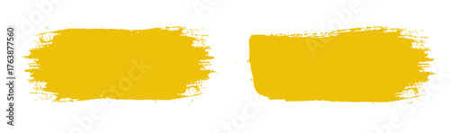 yellow paint splashes