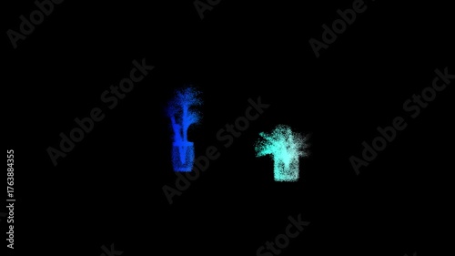 Decorative Plant Particle Dispersion
