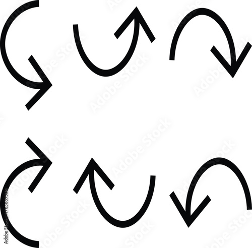 vector illustration of an arrow