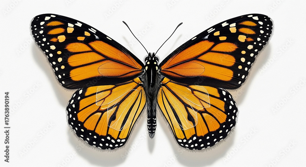 Fototapeta premium butterfly isolated on white